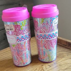 Lilly Pulitzer Thermal Mug Set